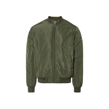 LIVERGY® Herren Bomberjacke mit modischer Steppung (Grün, M (48/50)) - B-Ware neuwertig