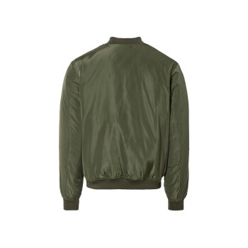 LIVERGY® Herren Bomberjacke mit modischer Steppung (Grün, M (48/50)) - B-Ware neuwertig