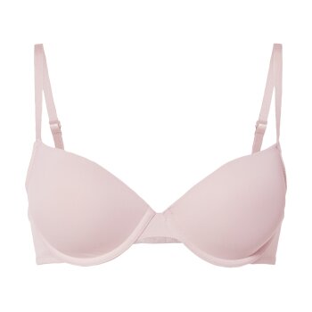 esmara® Damen Bügel-BHs, 2 Stück, gepolsterte Cups (rot/rosa, 75B) - B-Ware neuwertig
