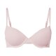 esmara® Damen Bügel-BHs, 2 Stück, gepolsterte Cups (rot/rosa, 75B) - B-Ware neuwertig