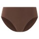 esmara® Damen Lasercut-Slips, 3 Stück, anschmiegsam und unsichtbar (braun, S (36/38)) - B-Ware neuwertig