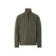 LIVERGY® Herren Troyer mit Ottoman-Struktur (Grün, L(52/54)) - B-Ware neuwertig