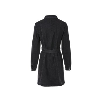 esmara® Damen Jeanskleid im Hemdblusen-Style (Schwarz, 42) - B-Ware neuwertig