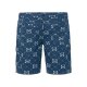 LIVERGY® Herren Jeansshorts aus reiner Baumwolle (Gemustert/blau, 34) - B-Ware neuwertig