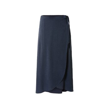 esmara® Damen Wickelrock in Midilänge (marine, S (36/38)) - B-Ware neuwertig