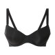 esmara® Damen Bügel-BHs, 2 Stück, mit verstellbaren Trägern (schwarz/beige, 95D) - B-Ware neuwertig