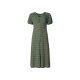 ESMARA® Damen Kleid Midi Crinkle grün (M) - B-Ware neuwertig