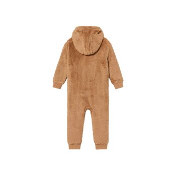 LUPILU® Baby-Overall, aus Teddyfleece-Qualität, 86/92, beige - B-Ware neuwertig