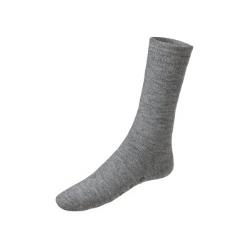LIVERGY® Herren Thermosocken, 2 Paar, mit Silikonnoppen (Grau/Grün, 39-42) - B-Ware neuwertig