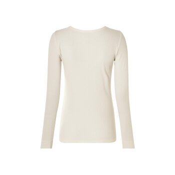 esmara® Damen Unterhemd, langärmlig (creme, S(36/38)) - B-Ware neuwertig