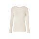esmara® Damen Unterhemd, langärmlig (creme, S(36/38)) - B-Ware neuwertig