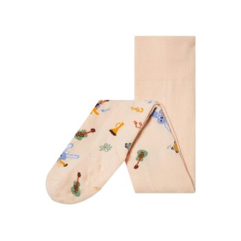 LUPILU® Baby-Krabbelstrumpfhose, mit Silikonnoppen, 74/80, braun - B-Ware neuwertig