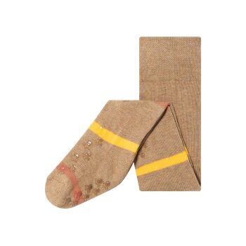LUPILU® Baby-Krabbelstrumpfhose, mit Silikonnoppen, 74/80, braun - B-Ware neuwertig