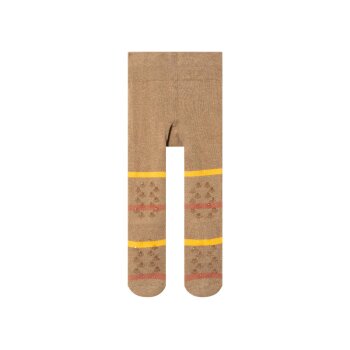 LUPILU® Baby-Krabbelstrumpfhose, mit Silikonnoppen, 74/80, braun - B-Ware neuwertig
