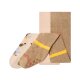 LUPILU® Baby-Krabbelstrumpfhose, mit Silikonnoppen, 74/80, braun - B-Ware neuwertig