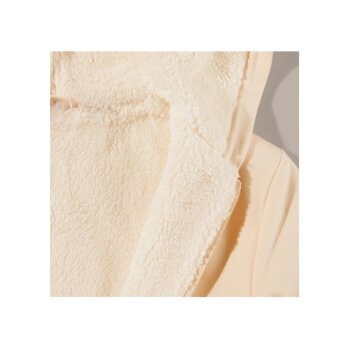 lupilu® Kinder Sweatjacke, mit Teddyfutter (Creme, 110/116) - B-Ware neuwertig