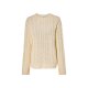 ESMARA® Damen Strickpullover, mit Wollanteil (Beige, L(44/46)) - B-Ware neuwertig