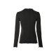 esmara® Damen Rollkragenshirt in Ripp-Qualität (schwarz, M (40/42)) - B-Ware neuwertig
