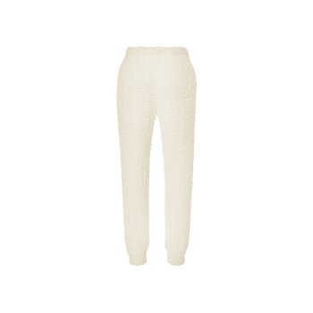 ESMARA® Damen Plüschhose, mit Bündchen (Beige, S(36/38)) - B-Ware neuwertig