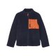 pepperts!® Kinder Jungen-Fleecejacke, mit Reißverschluss-Brusttasche (Marine, 158/164) - B-Ware neuwertig