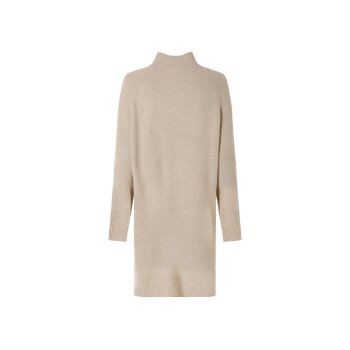 esmara® Damen Strickkleid mit Seitenschlitzen (beige, S(36/38)) - B-Ware neuwertig