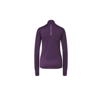 CRIVIT Damen Thermo-Funktionsshirt mit Smartwatchöffnung (violett, M(40/42)) - B-Ware neuwertig