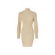 ESMARA® Damen Strickkleid, mit langen Puffärmeln (Beige, XS(32/34)) - B-Ware neuwertig