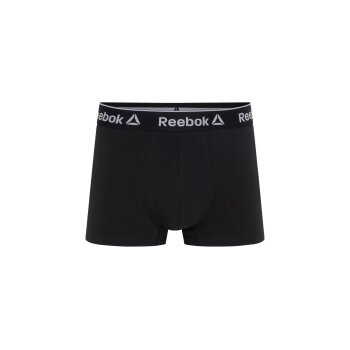 REEBOK Herren Boxershorts, 2 Stück (Schwarz/Grau, 6/L) - B-Ware neuwertig