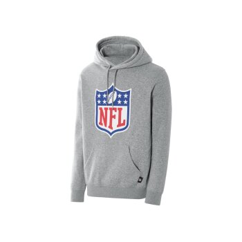 Damen / Herren Hoodie, mit NFL-Frontprint (Grau, M) -...