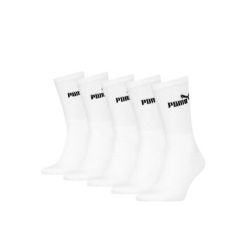 PUMA Unisex Socken Sport, 5 Stück (weiß,...