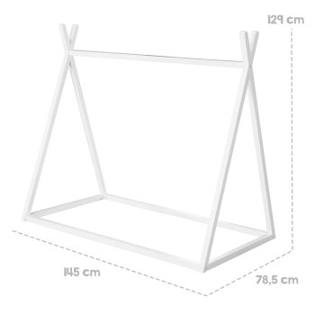 roba Tipilounge, 70 x 140 cm, weiß - B-Ware sehr gut