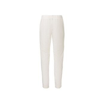 esmara® Damen Leinenhose mit Gummizugbund und Bindeband (weiß, 44) - B-Ware neuwertig