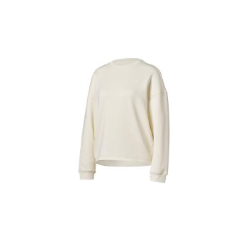 CRIVIT Damen Sweatpullover, mit geruchshemmender Wirkung (Weiß, S(36/38)) - B-Ware neuwertig
