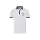 LIVERGY® Herren Poloshirt in Pikee-Qualität, mit Kontraststreifen (Weiß, L(52/54)) - B-Ware neuwertig