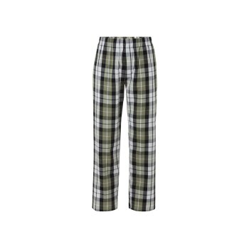 LIVERGY® Herren Pyjama, aus reiner Baumwolle (Khaki, S (44/46)) - B-Ware neuwertig