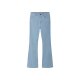 pepperts!® Kinder Mädchen Jeans, Flared Fit, mit normaler Leibhöhe (Hellblau, 134) - B-Ware neuwertig