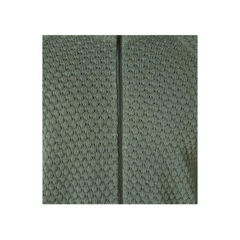 LIVERGY® Herren Strickjacke, in modischer Waffeloptik (Grün, M (48/50)) - B-Ware neuwertig