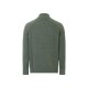 LIVERGY® Herren Strickjacke, in modischer Waffeloptik (Grün, M (48/50)) - B-Ware neuwertig