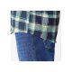 LIVERGY® Herren Freizeithemd, aus weicher, wärmender Flanell-Qualität (navy/grün/gelb, M (39/40)) - B-Ware neuwertig