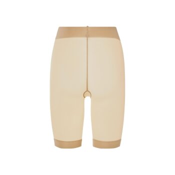 esmara® Damen Strumpf-Panty, BASIC 50, mit Wäscheflachnähten (Beige, L(44/46)) - B-Ware neuwertig