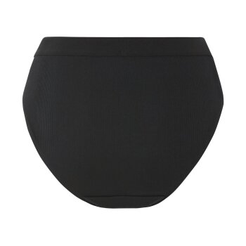 esmara® Damen Slips, 3 Stück, in modischer Ripp-Qualität (Schwarz, XS(32/34)) - B-Ware neuwertig