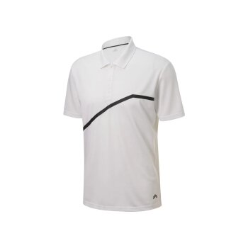 CRIVIT Herren Funktionsshirt / -polo in Piqué-Qualität (Weiß, L (52/54)) - B-Ware neuwertig
