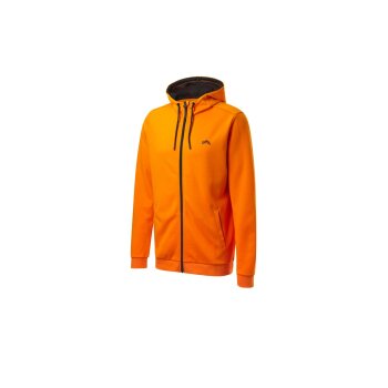 CRIVIT Herren Sweatjacke, mit seitlichen Eingrifftaschen (Orange, XL (56/58)) - B-Ware neuwertig