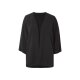 esmara® Kimono für Damen, S 36/38, schwarz - B-Ware neuwertig