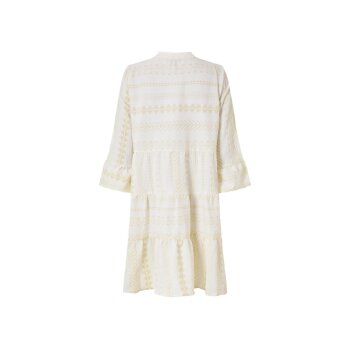 ESMARA® Damen Tunikakleid, mit Volants (Creme, M(40/42)) - B-Ware neuwertig