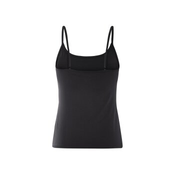 esmara® Damen Spaghettitop, mit verstellbaren Trägern (Schwarz, M(40/42)) - B-Ware neuwertig