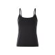 esmara® Damen Spaghettitop, mit verstellbaren Trägern (Schwarz, M(40/42)) - B-Ware neuwertig