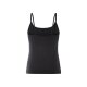 esmara® Damen Spaghettitop, mit verstellbaren Trägern (Schwarz, M(40/42)) - B-Ware neuwertig