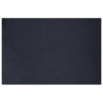 ESMARA® Damen Crop-Tops, 2 Stück, gerippt (weiß/navy, XS (32/34)) - B-Ware neuwertig