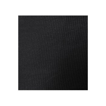esmara® Damen Tops, 2 Stück, in modischer Ripp-Qualität (Schwarz/weiß, M(40/42)) - B-Ware neuwertig